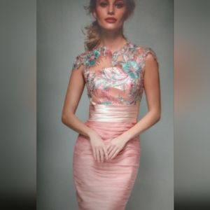 BRIDESS size 8 altered to fit bustline